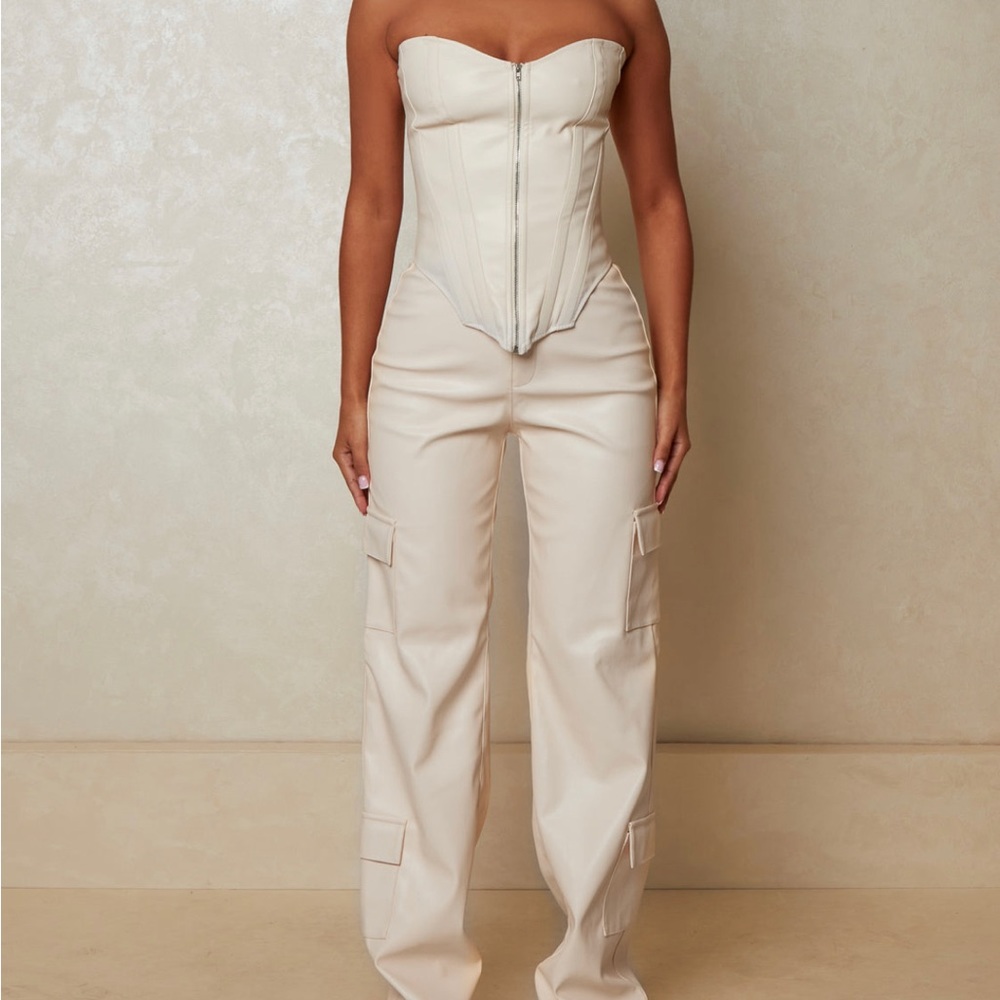 Mars the Label corset and leather pants